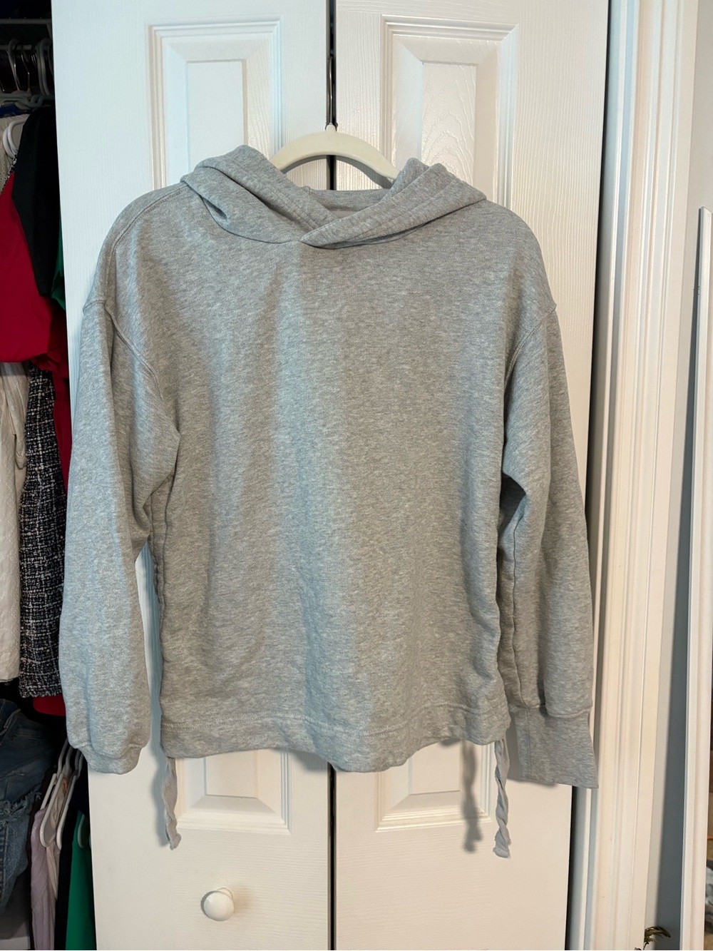 aerie Kids Gray Hooded Pullover
